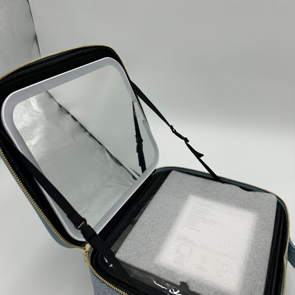 Pralena Cosmetic Bag with LED Light Mirror Travel Makeup Case Organizer - Picture 2 of 8